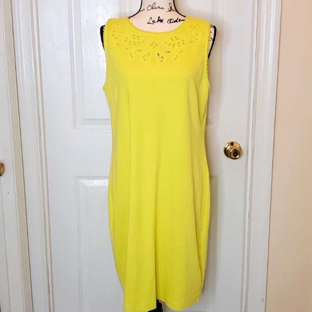 Talbots Embellished sleeveless Dress